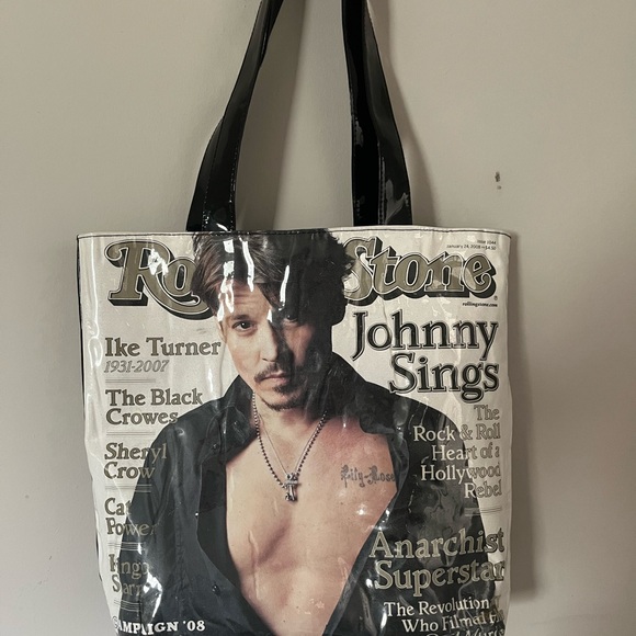Rolling Stone Other - Rolling Stone Tote Bag-Johnny Depp Cover